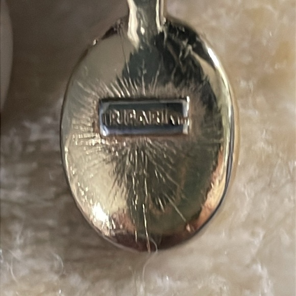 Vintage Trifari Faux pearl dangle ear - Picture 5 of 6